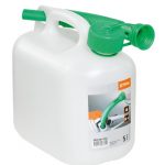 Kanister za gorivo 5 l, transparent